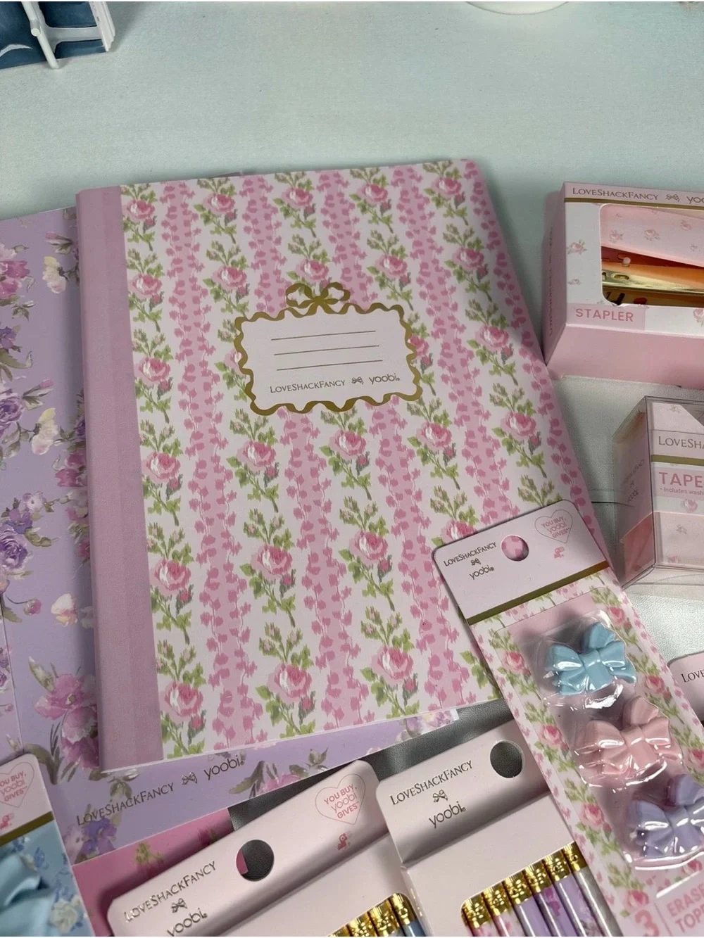 HUGE loveshackfancy x Target yoobi bundle